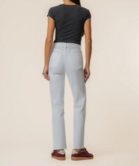 Kut From the Kloth Avery High Rise Straight Leg - Optic White