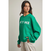 Tee Time Long Sleeve Knit Top