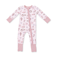 Angel Dear Cowgirls & Boots Convertible Romper