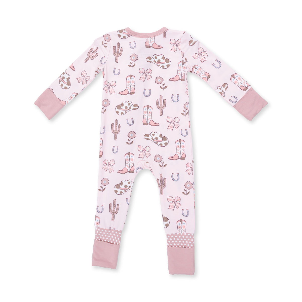 Angel Dear Cowgirls & Boots Convertible Romper
