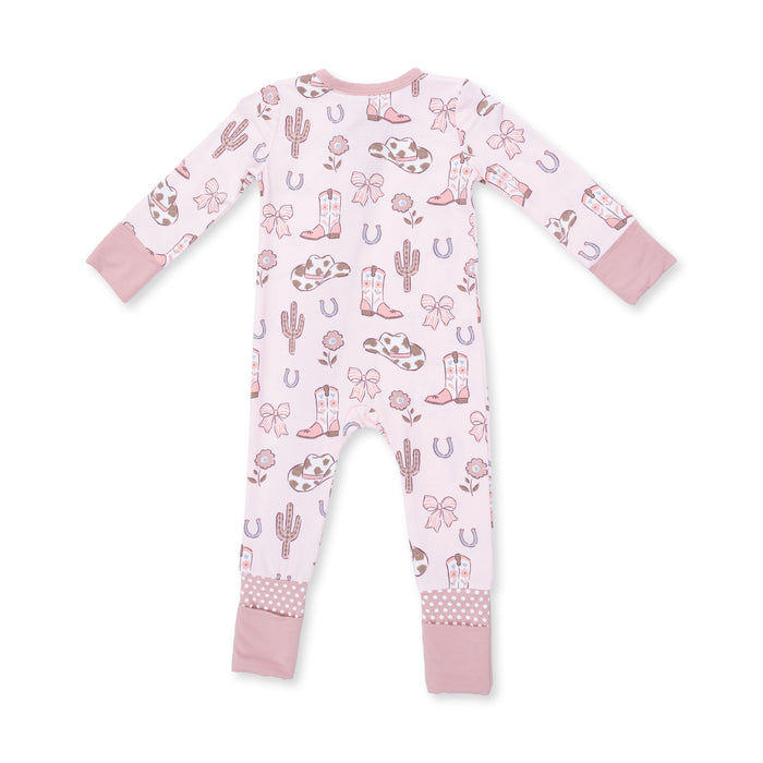 Angel Dear Cowgirls & Boots Convertible Romper