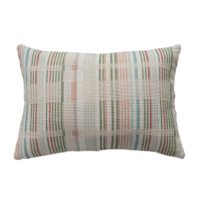 Striped Plaid Pillow