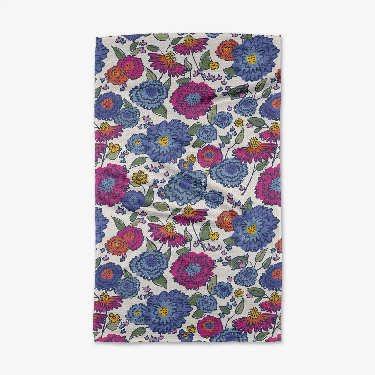 Geometry Painterly Meadow Tea Towel