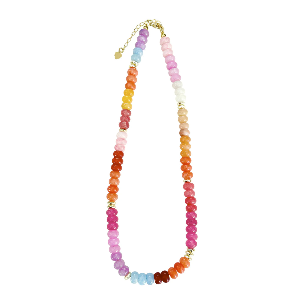 Kerry Sunset Mix Beaded Necklace