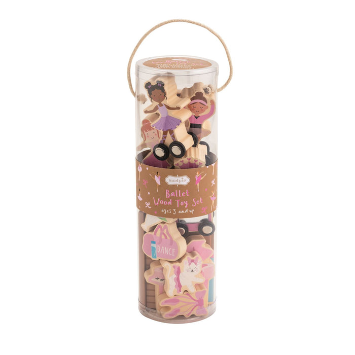 Ballet Wood Toy Set