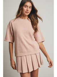 Rosie Waffle Knit Tee