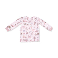 Angel Dear Cowgirl Boots & Bows Loungewear Set