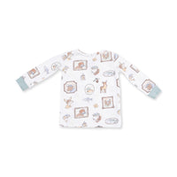 Angel Dear Woodson's Family Cabin Long Sleeve Loungewear Set