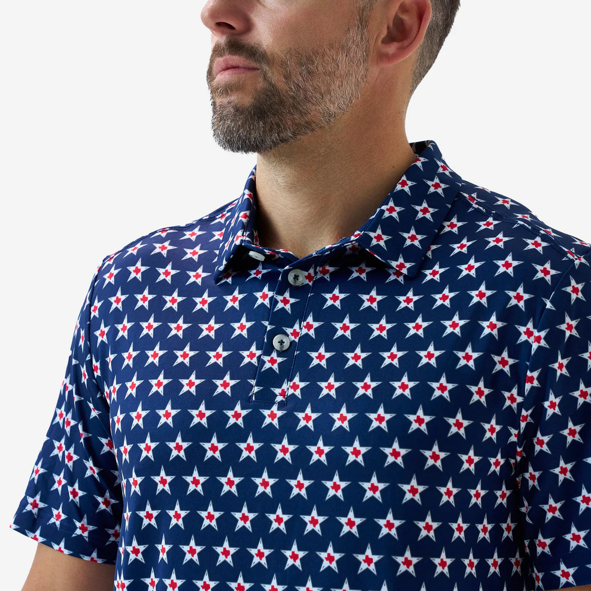 Burlebo Performance Polo - Texas Vintage (Navy)
