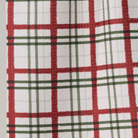 Geometry Ribbon Plaid Mini Towel