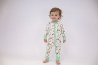 Barks & Birdies Convertible Zip Pjs