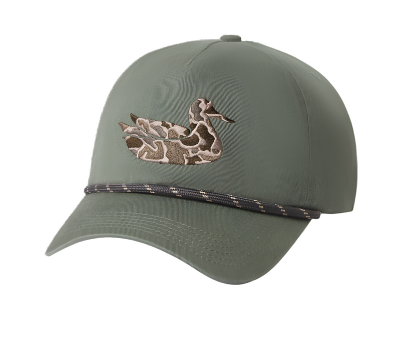 Ensenada Rope Hat - Camo Duck