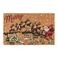 Santa’s Sleigh Doormat