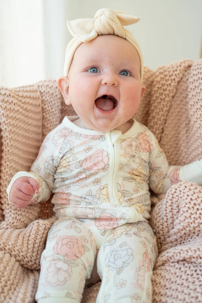 Boosh Baby Blue Pastel Floral Zippy