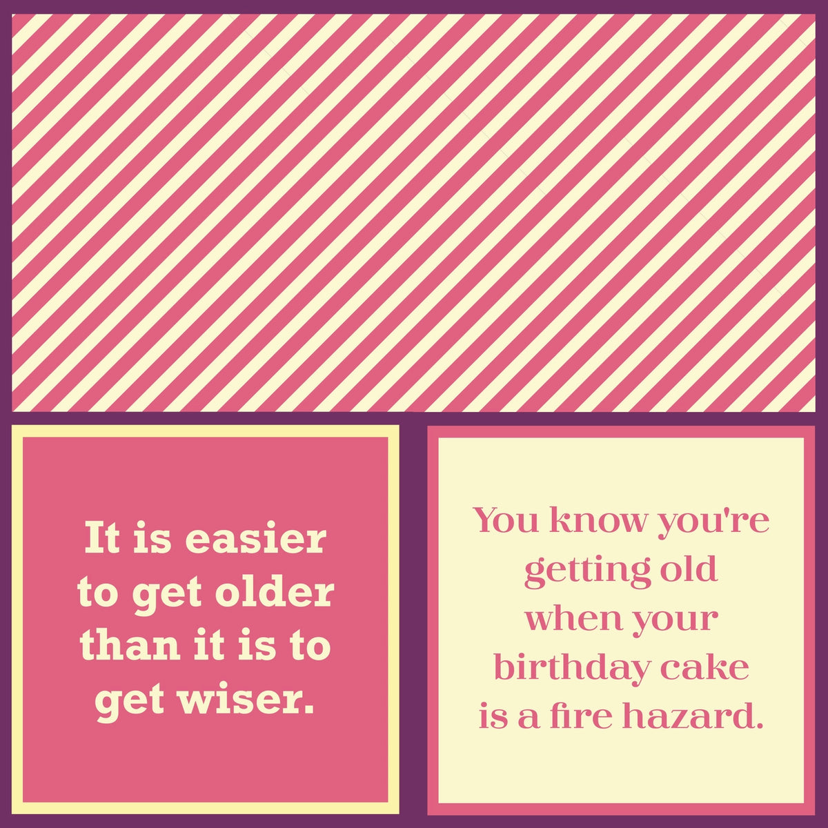 You Know You’re Getting Old Cocktail Napkins