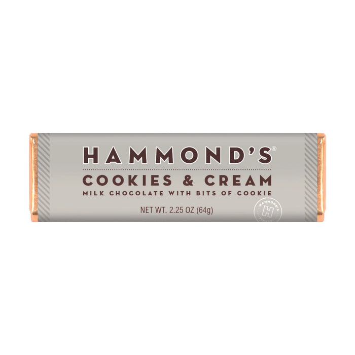 Hammond’s Cookies and Cream Chocolate Bar