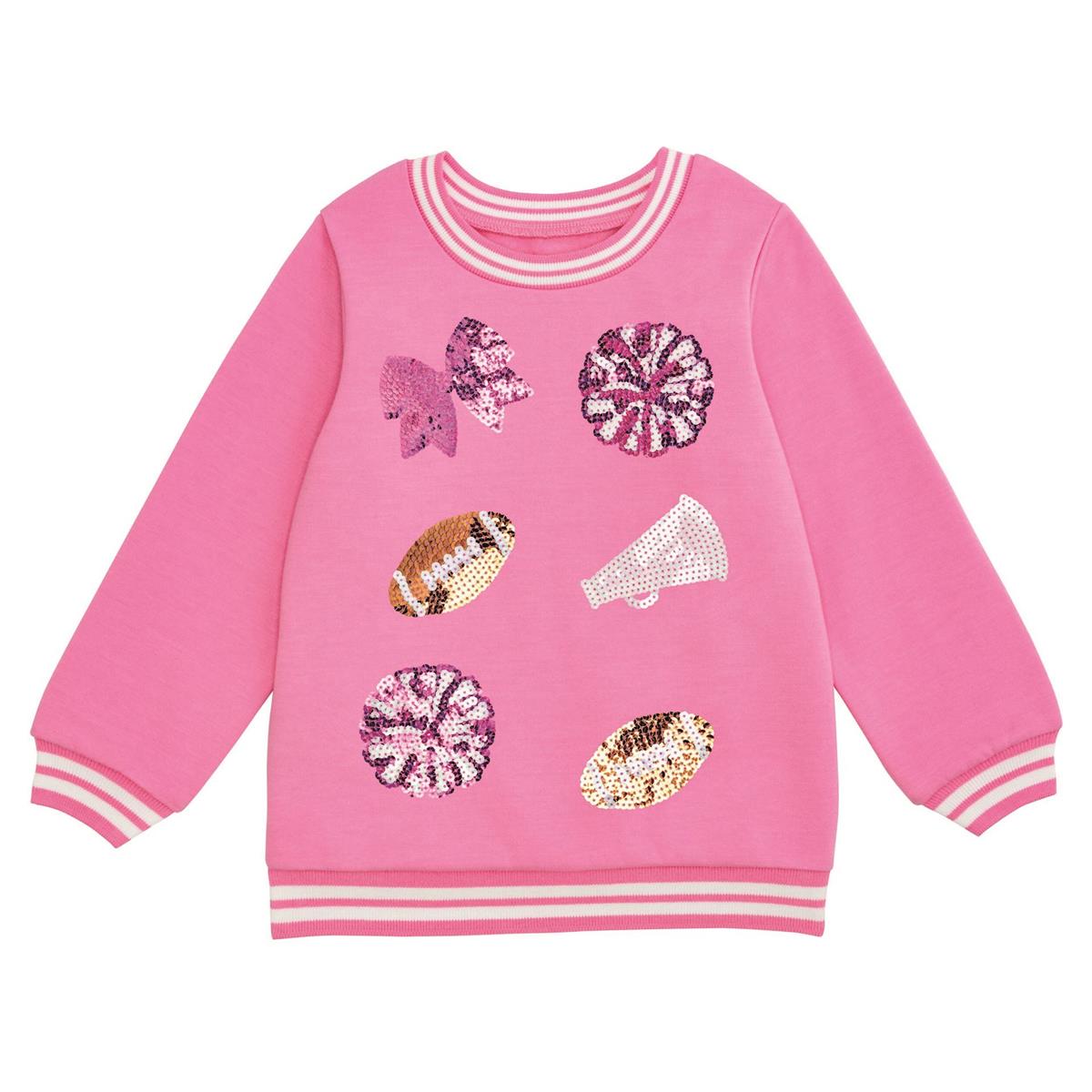 Sequin Cheer Sweatshirt