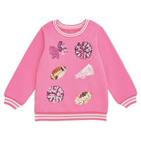 Sequin Cheer Sweatshirt