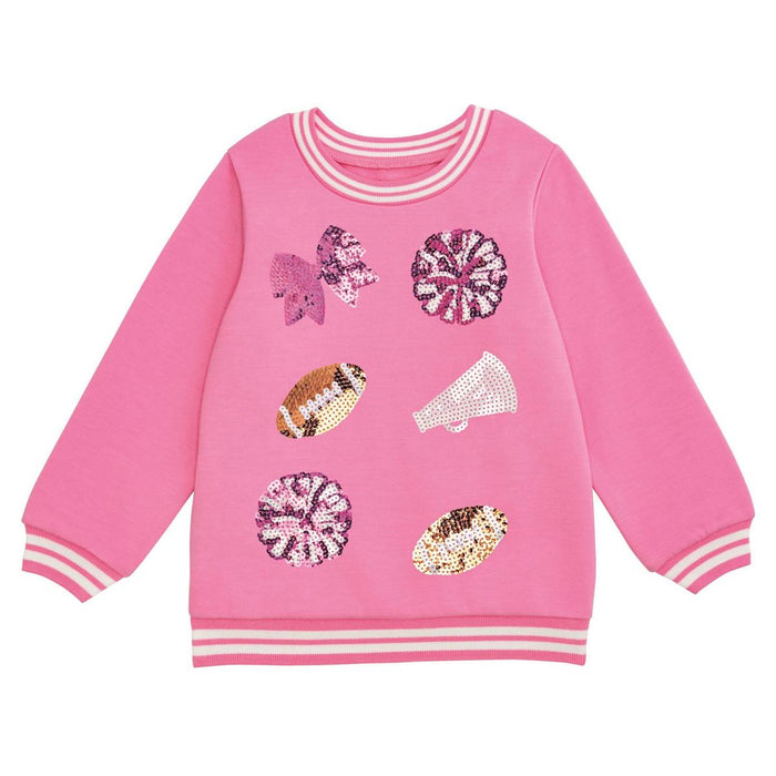 Sequin Cheer Sweatshirt