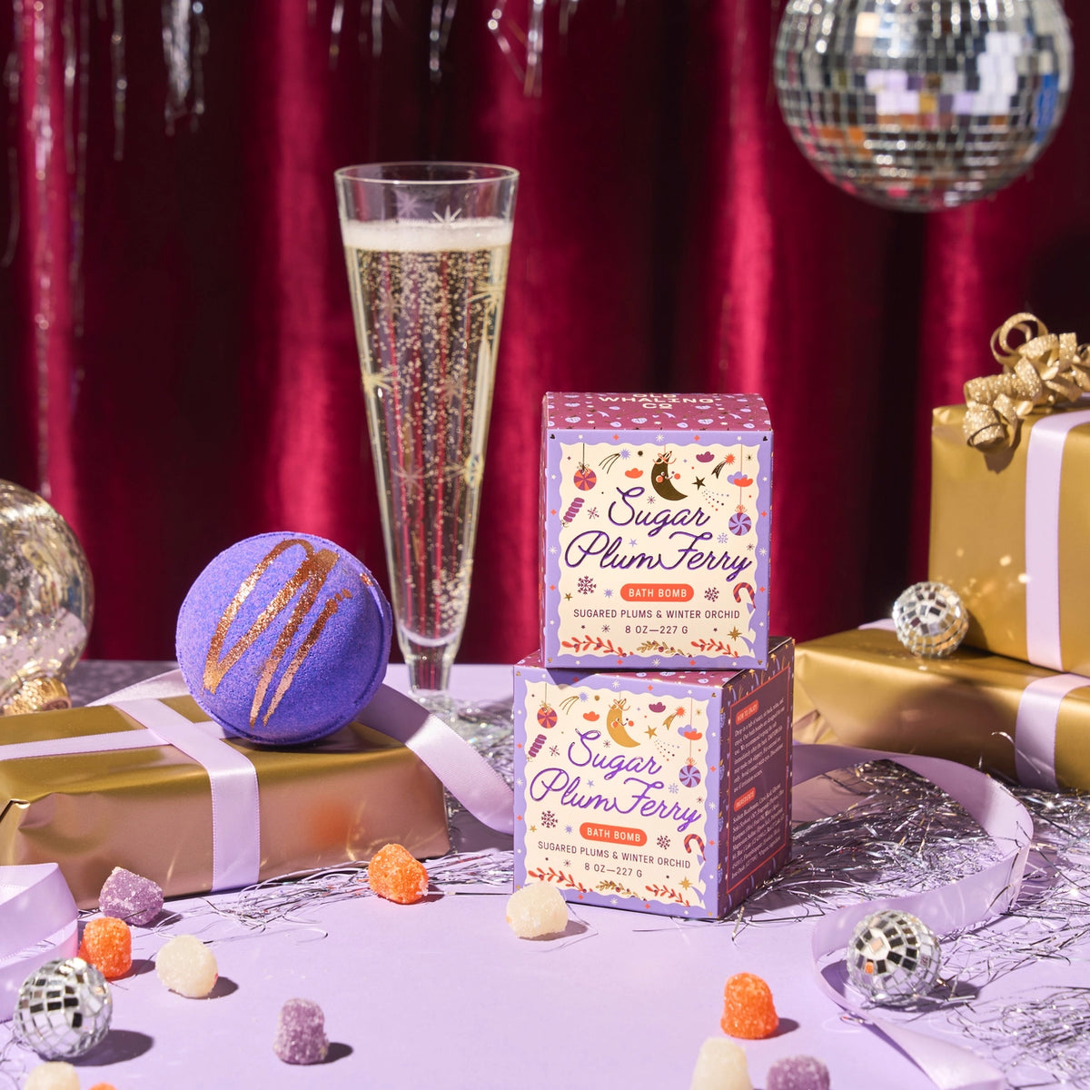 Sugar Plum Ferry Bath Bomb