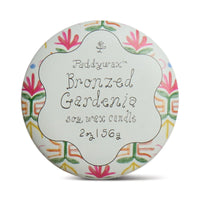 Paddywax Bronzed Gardenia Tulip 2oz Printed Tin