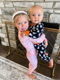 Black Ghost Glow Pj Set