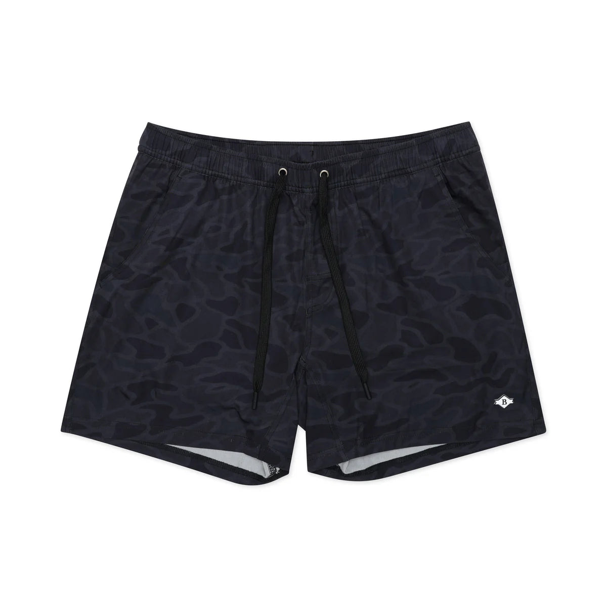 Burlebo Black Camo Short with Black Liner