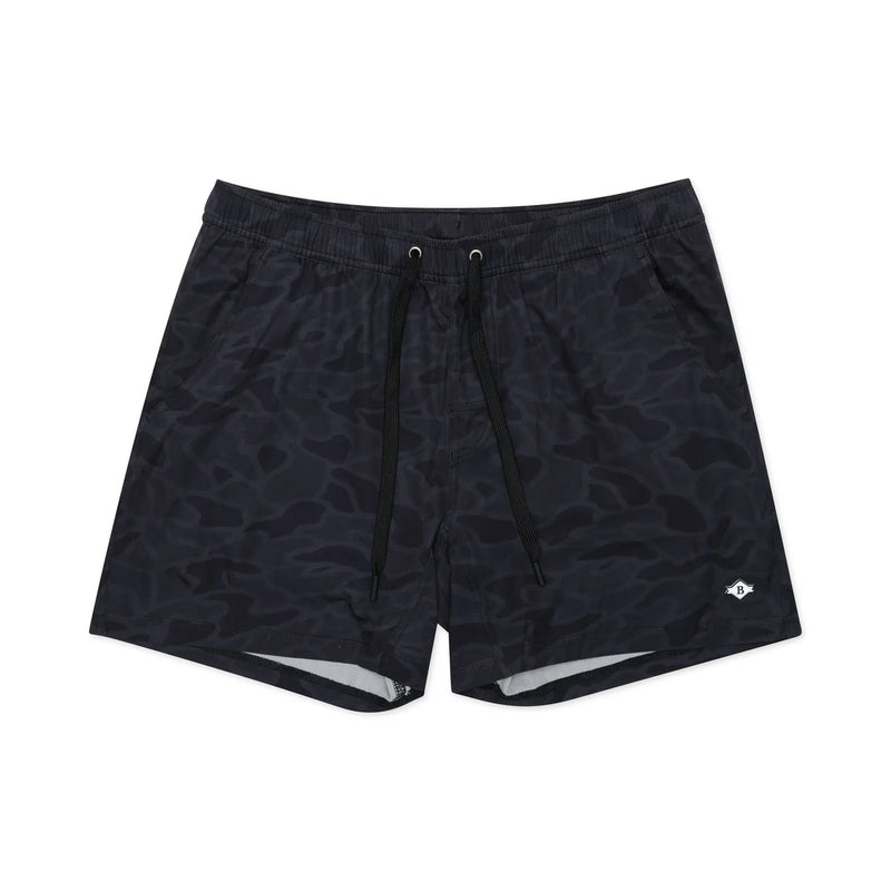 Burlebo Black Camo Short with Black Liner