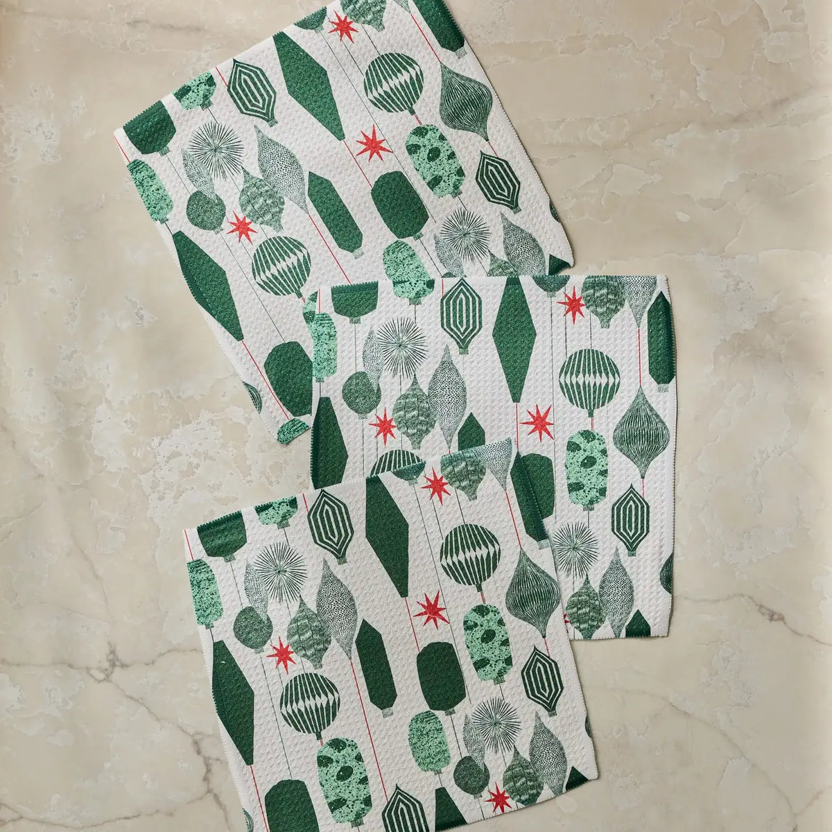 Geometry Apline Revelry Dishcloth Set