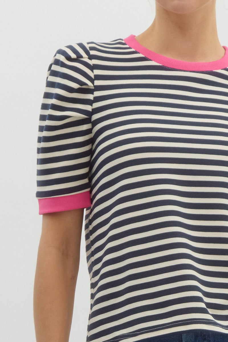 Cara Top-Navy