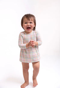 Goosies Aj Plaid - Bodysuit Dress