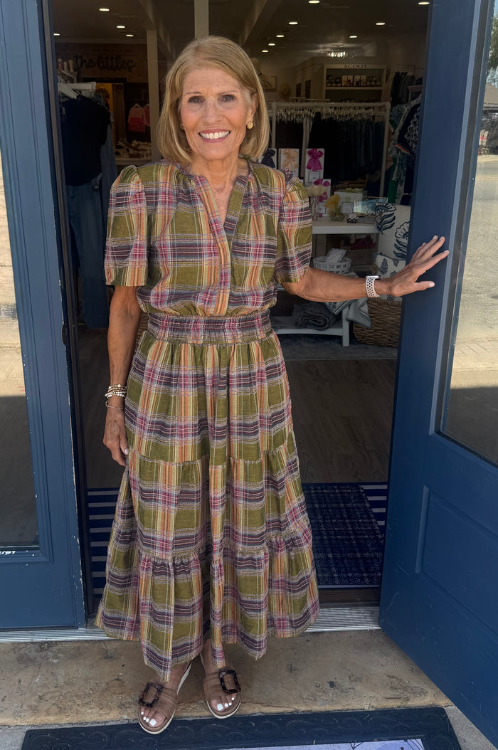 Faith Midi Dress by THML