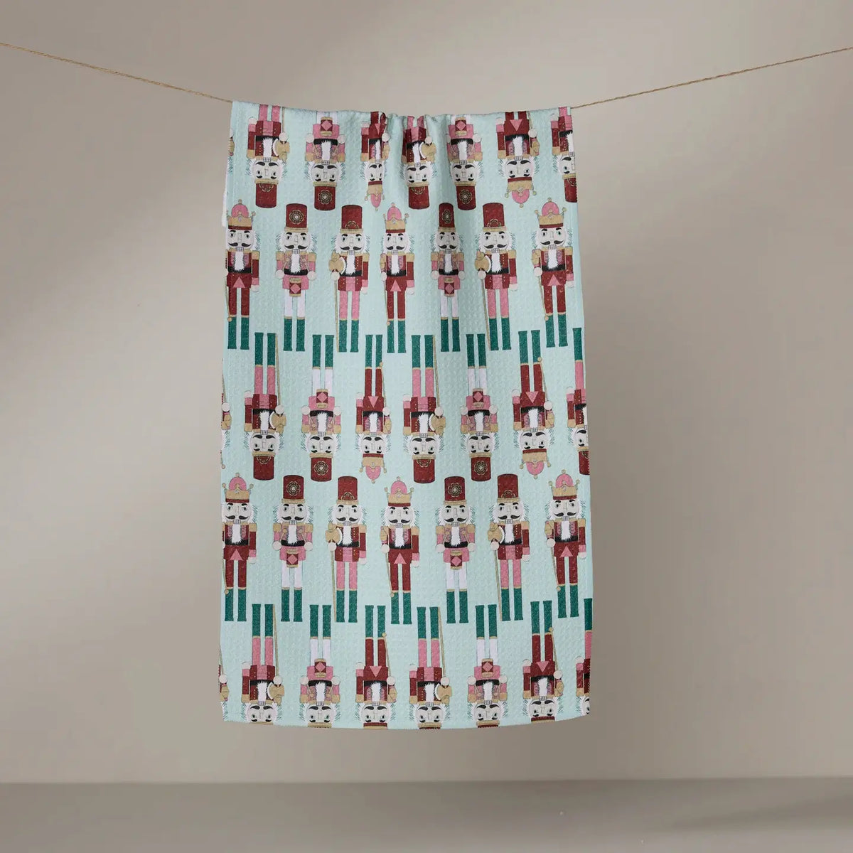 Geometry Nutcracker March Tea Towel