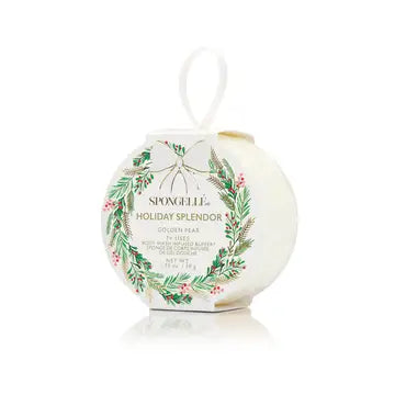 Spongellé Holiday Wreath Body Buffers