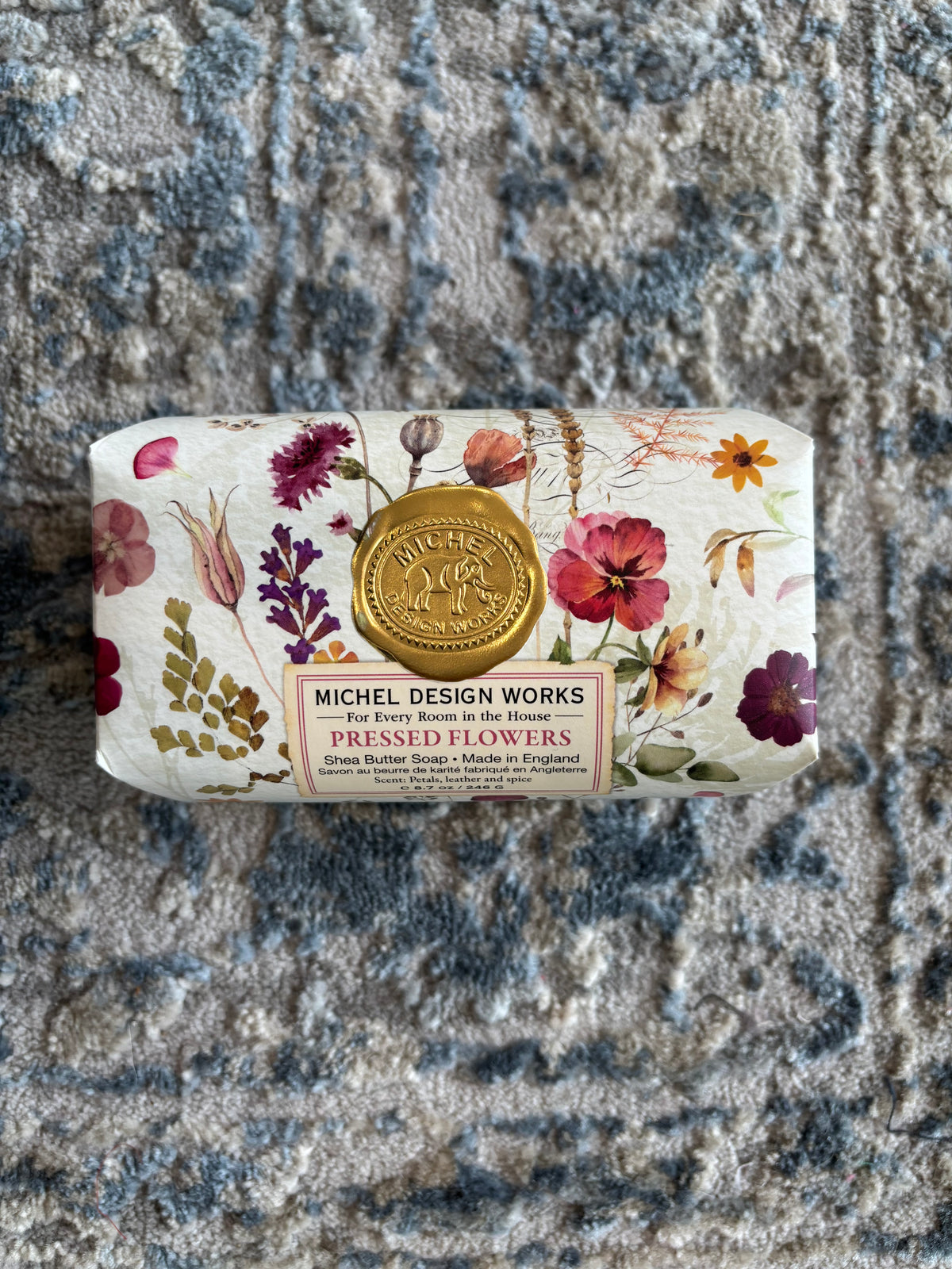 Michel Design Works Pressed Flower Bar Soap