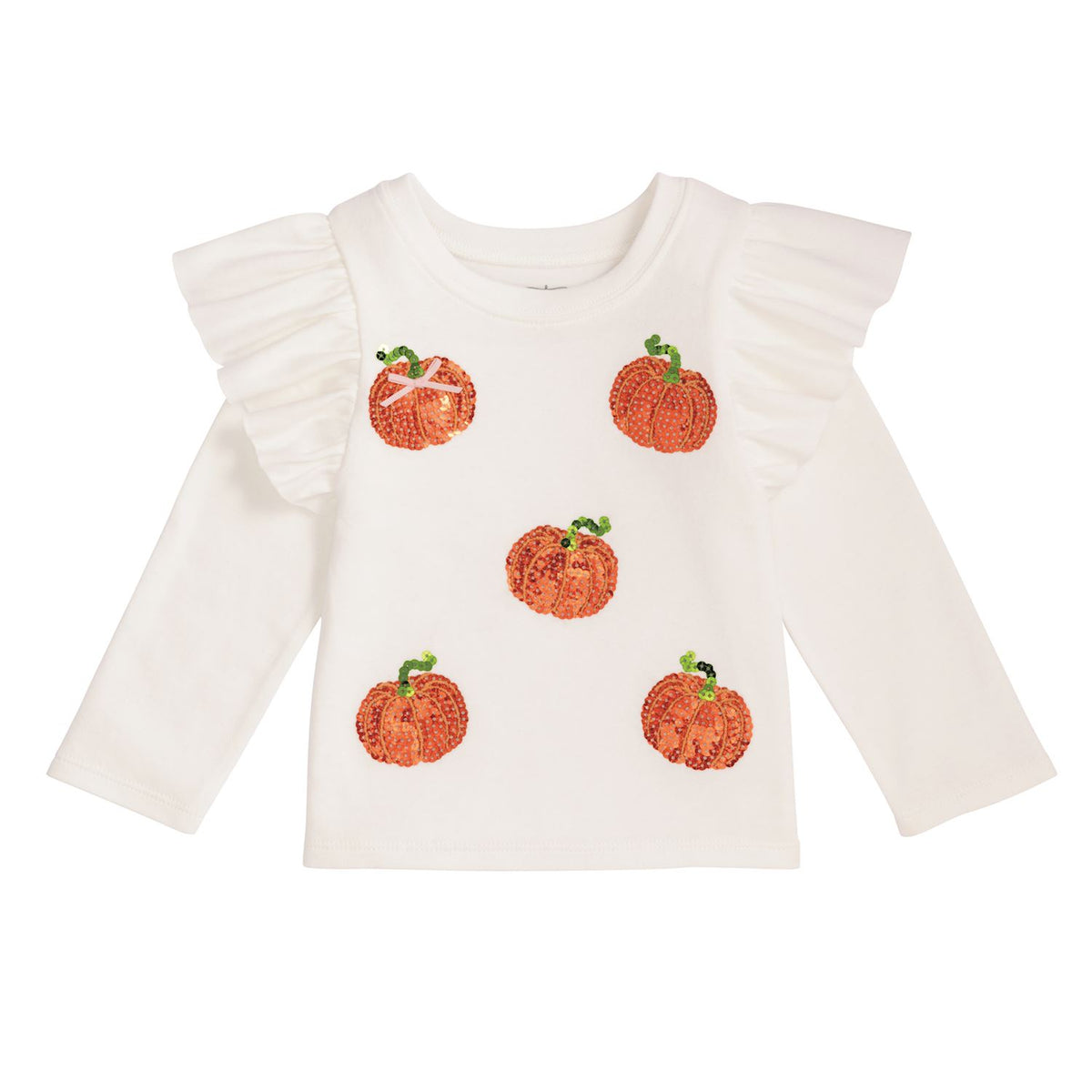 Ivory Sparkle Pumpkin Tee
