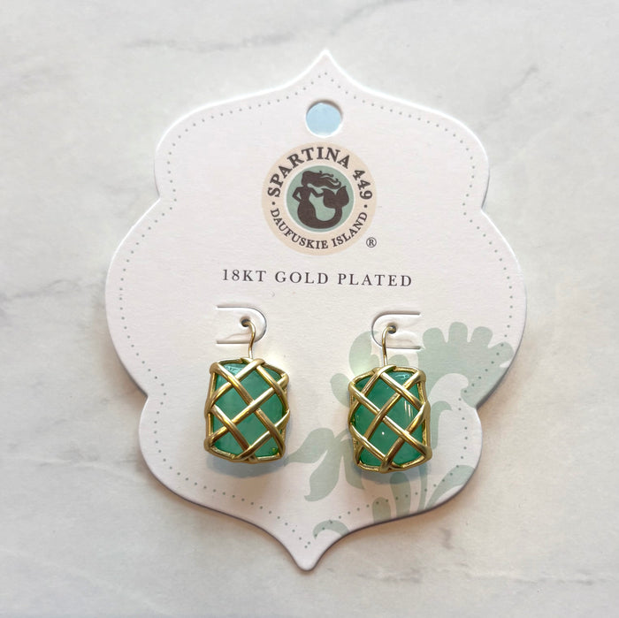 Spartina Stonevale Green Earrings