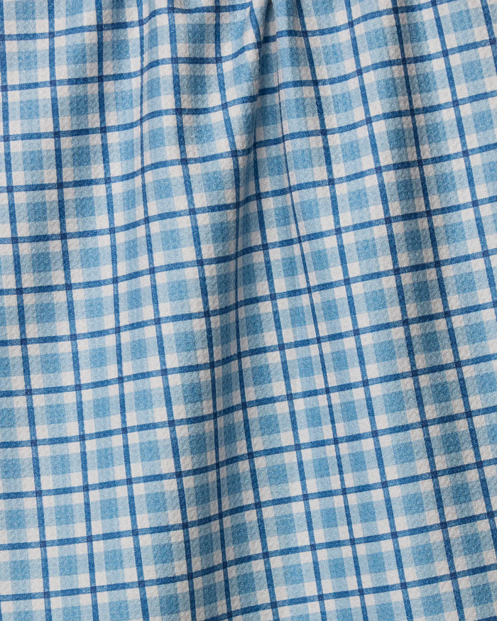 Geometry Bluefield Tea Towel