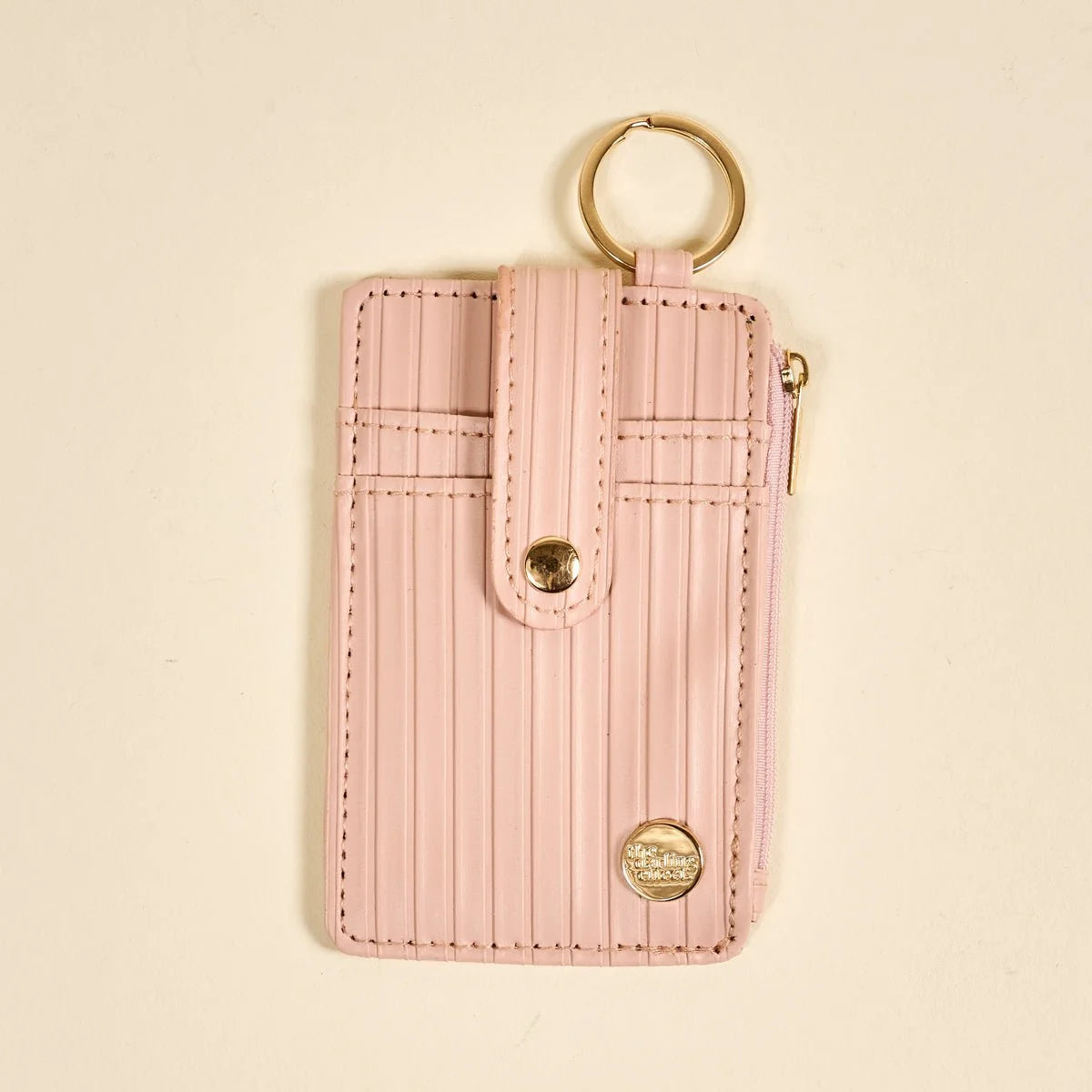 Ripple Ridge Keychain Wallet