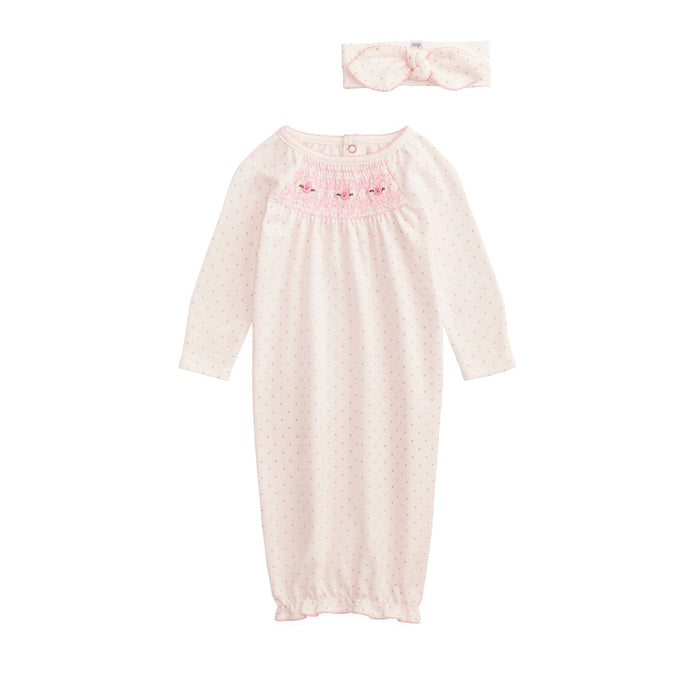 Ivory Dot Take Me Home Set With Bow