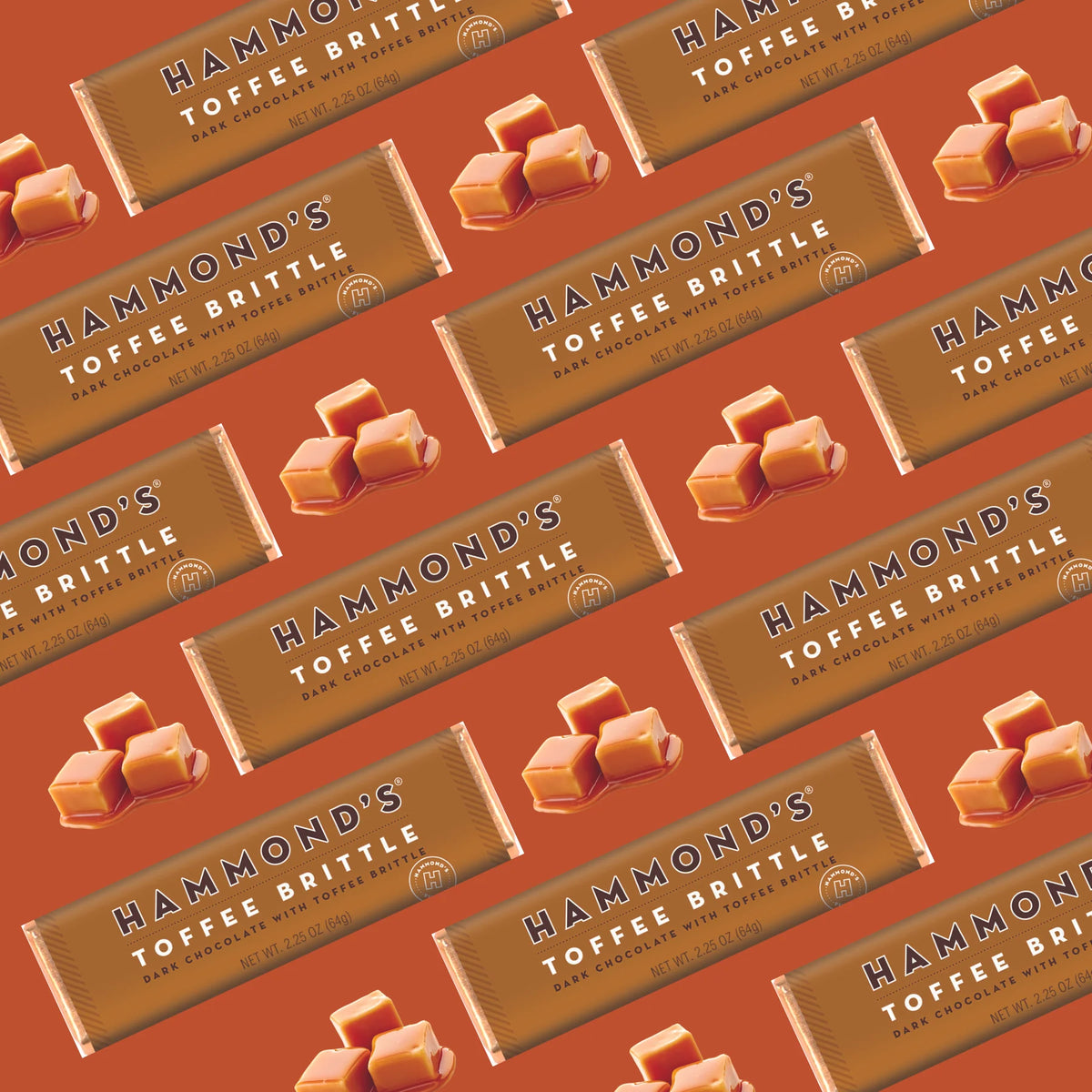 Hammond’s Toffee Brittle Candy Bar