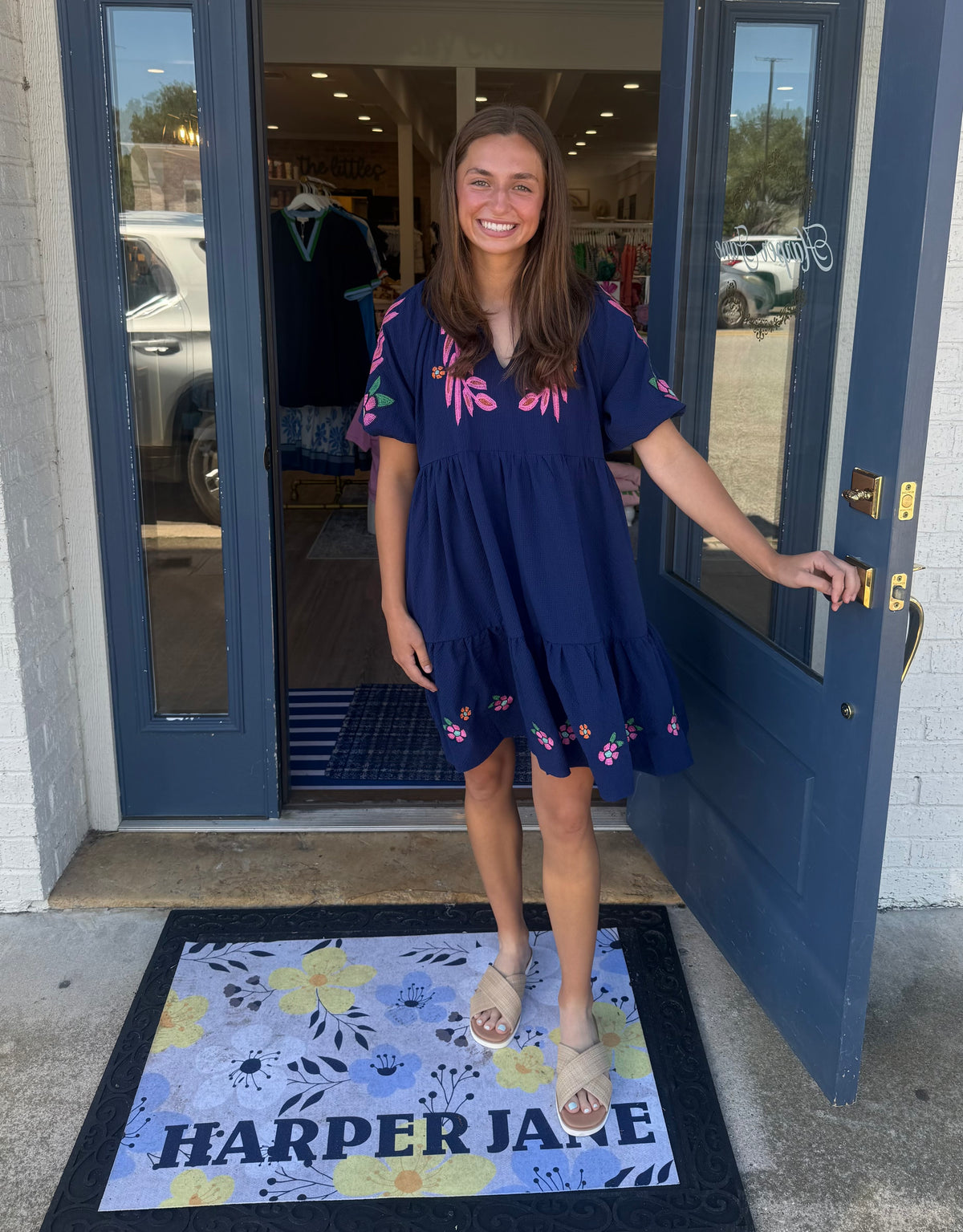 Lara Bubble Sleeve Dress