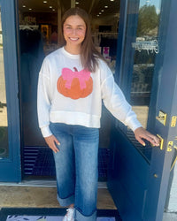 Pretty Pumpkin Relaxed Sweatshirt