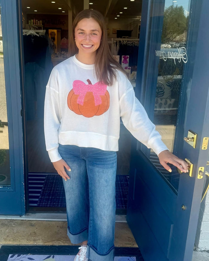 Pretty Pumpkin Relaxed Sweatshirt