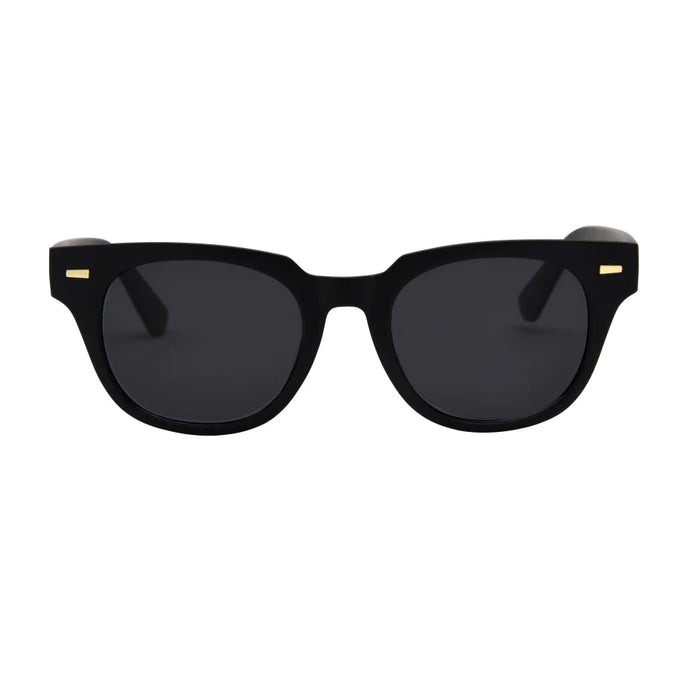 I Sea Lido Sunglasses in Matte Black/Smoke