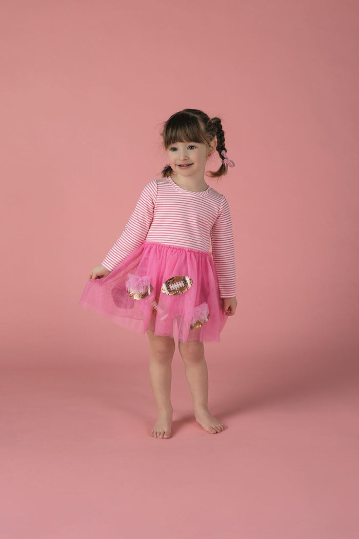 Sequin Football Tutu Dress
