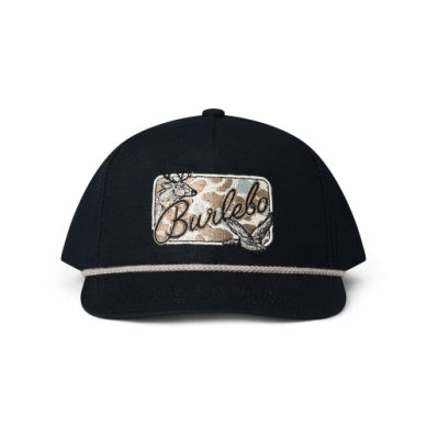 Burlebo Cap - Camo Patch Black