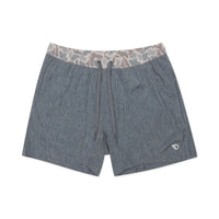 Burlebo Athletic Shorts In Grizzly Gray W/ Deer Camo Liner