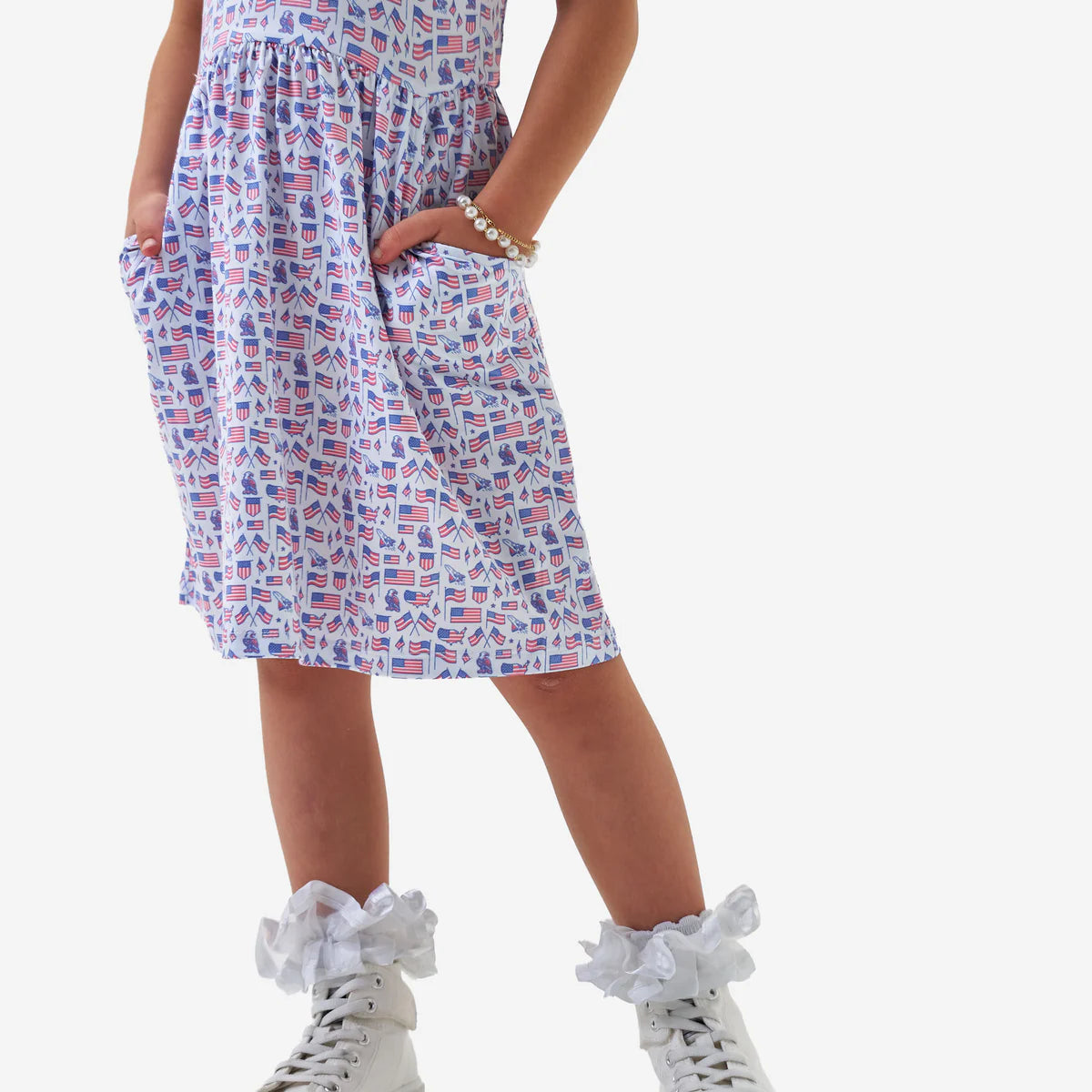 Youth Moxie Dress- Old Glory