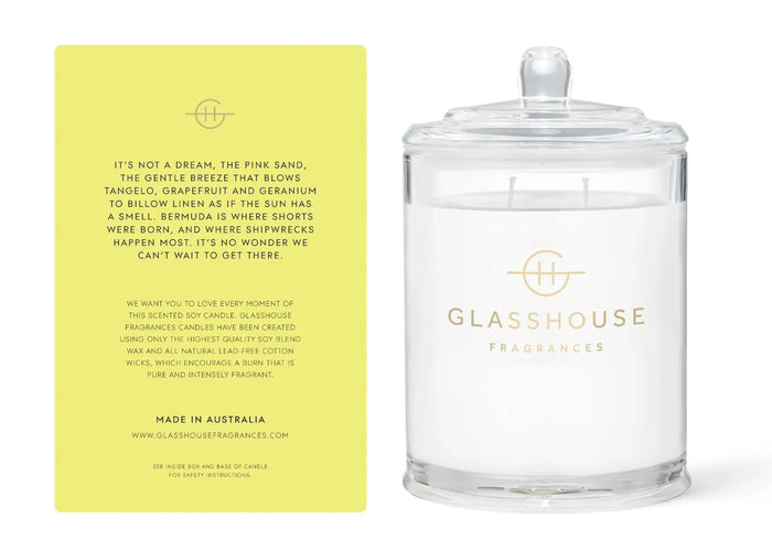 Glasshouse Fragrance Sunkissed in Bermuda 13.4 oz Candle